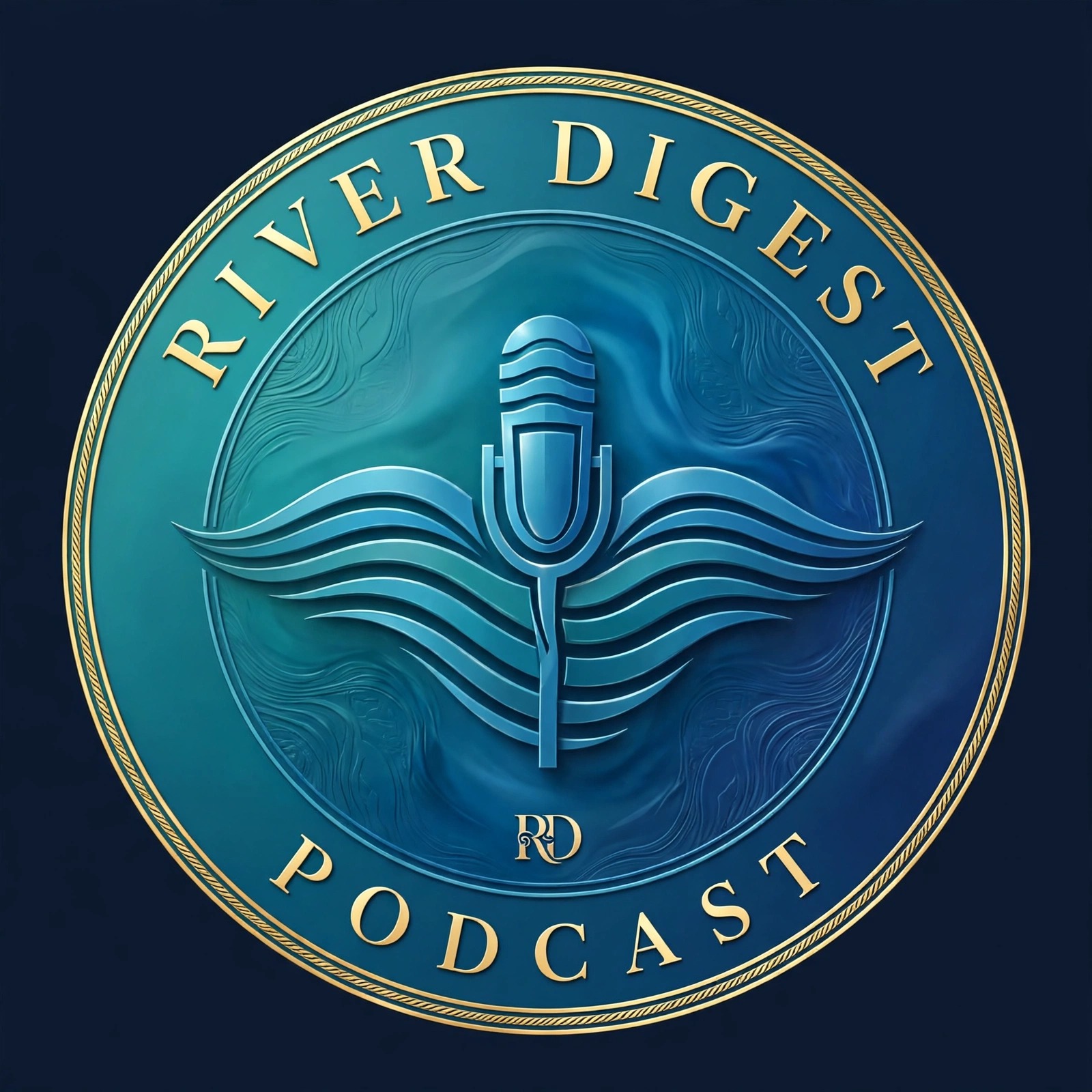 River Digest Podcast logo